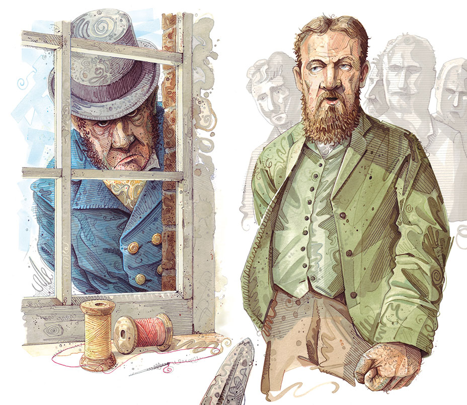 The spy and the traitor.