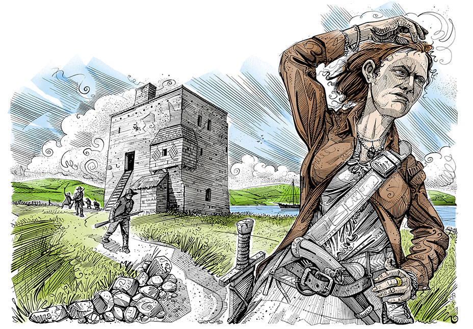 I am the wind on the sea...